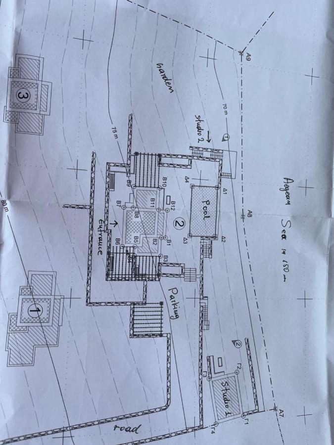Villa Sandra Maria Vourkárion Eksteriør bilde
